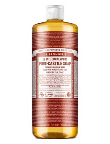 Pure Castile Liquid Soap Eucalyptus Dusjkrem Nude Dr. Bronner’s