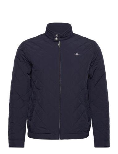 Quilted Windcheater Tynn Jakke Navy GANT