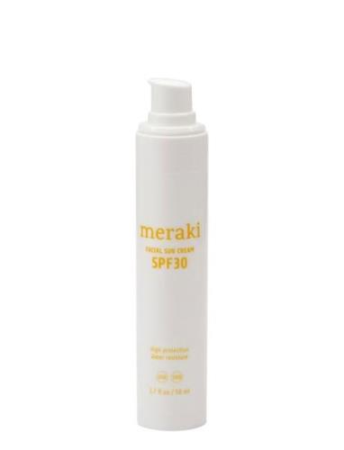 Facial Sun Cream Spf30 Solkrem Ansikt Nude Meraki