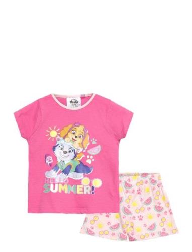 Set Pyjalong Pyjamas Sett Pink Paw Patrol