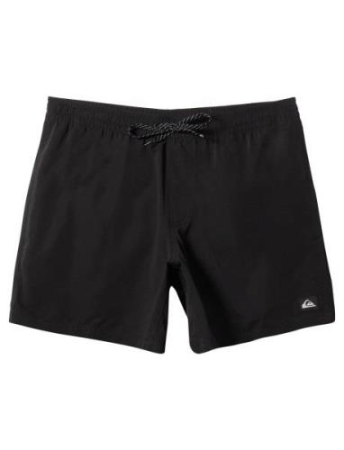 Everyday Solid Volley 15 Badeshorts Black Quiksilver