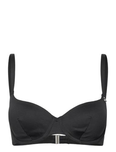 Bella Wired Bra Swimwear Bikinis Bikini Tops Wired Bikinitops Black BO...