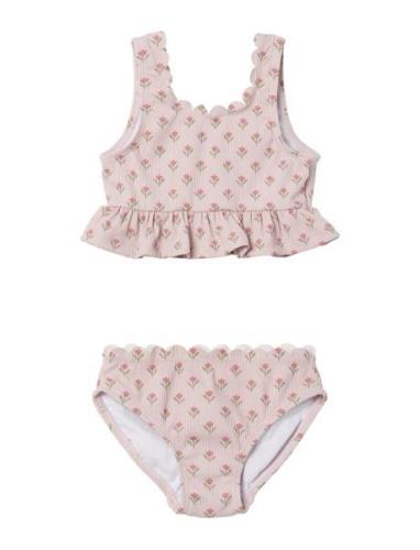 Nmffarley Swim Set Lil Bikini Pink Lil'Atelier