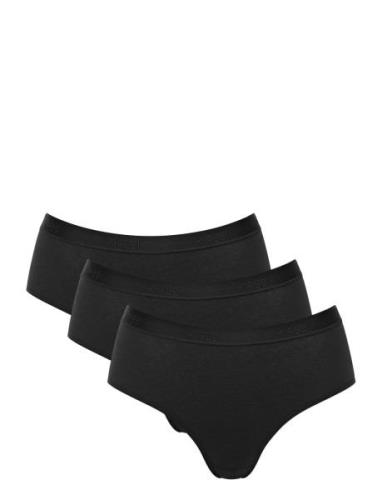 Sloggi Go Casual Midi 3P Truse Brief Truse Black Sloggi