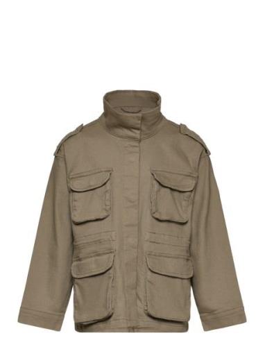 Jacket Utility Tynn Jakke Skalljakke Khaki Green Lindex