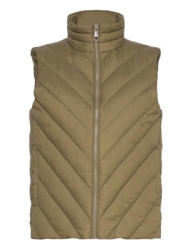 C_Palassy Vests Padded Vests Green BOSS