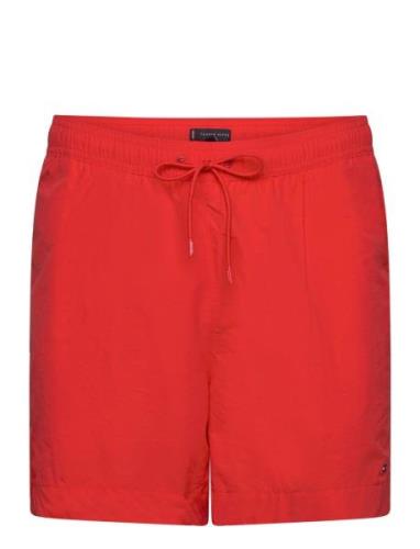 Medium Drawstring Badeshorts Red Tommy Hilfiger