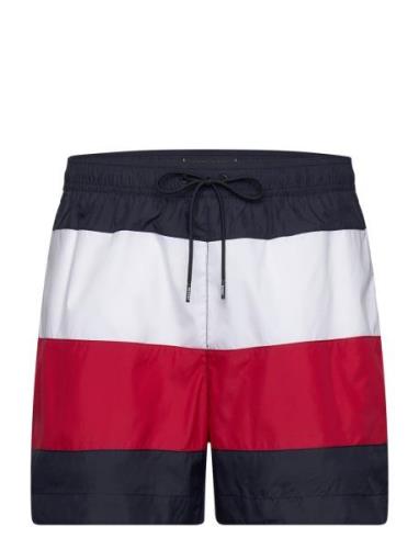 Medium Drawstring Bold Flag Badeshorts Blue Tommy Hilfiger