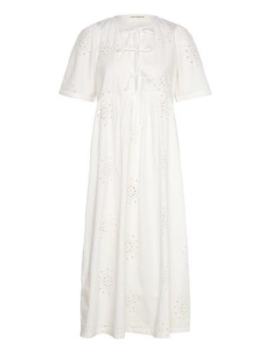 Dress Knelang Kjole White Sofie Schnoor