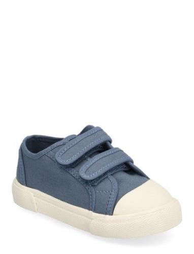 Velcro Fastening Sneakers Lave Sneakers Blue Mango