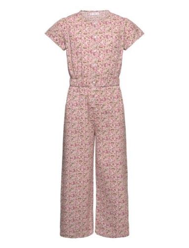 Cotton Print Jumpsuit Jumpsuit Multi/patterned Mango