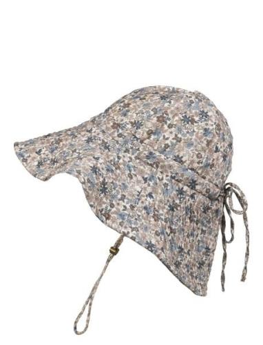 Sun Hat - Blue Garden Light 1-2Y Solhatt Multi/patterned Elodie Detail...