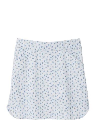 Alice Tossed Paisley Petal Hem Skort Kort Skjørt White Peter Millar