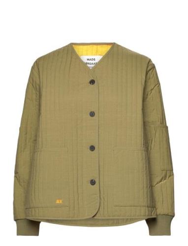 Cloud Harue Jacket Vattert Jakke Khaki Green Mads Nørgaard