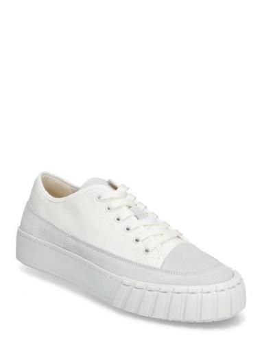 Karma Low U Textile Mustard Lave Sneakers White Sneaky Steve