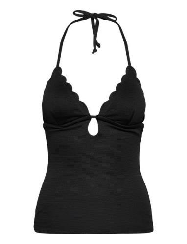 Scallop Shaping Tankini Tankini Badedrakt Black Hunkemöller