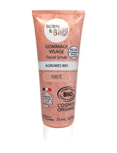 Born To Bio Face Scrub For Oily Skin Bodyscrub Kroppspleie Kroppspeeli...