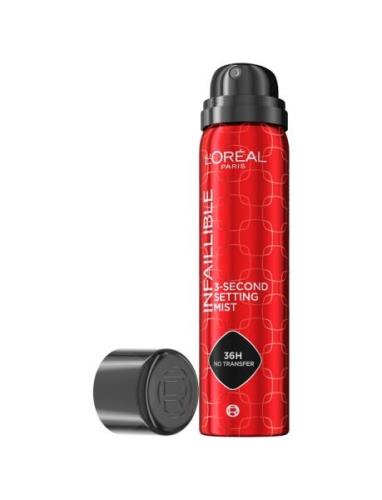 L'oréal Paris, Infaillible, 3-Second Setting Mist, Setting Spray, 75Ml...