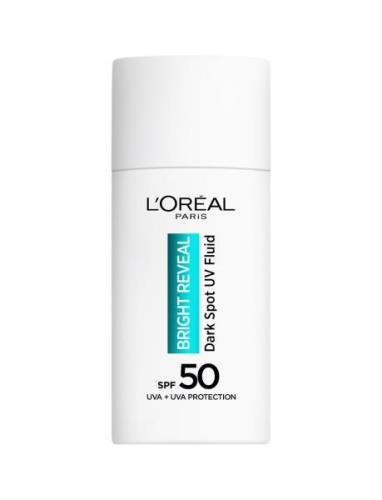 L'oreal Paris, Bright Reveal, Fluid Day Cream With Spf 50+ & Anti-Dark...