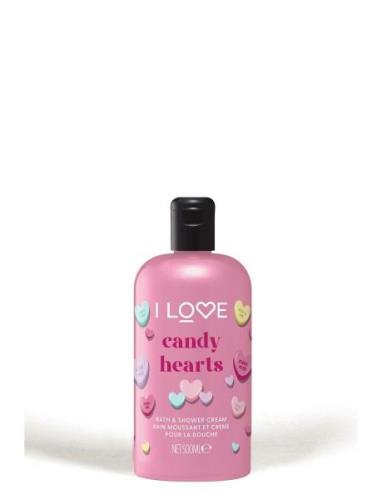 I Love Seasonal Scented Bath And Shower Creams Candy Hearts Dusjkrem N...