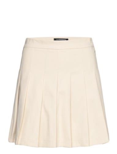 Adina Skirt Kort Skjørt Beige J. Lindeberg