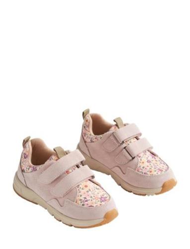 Sneaker Double Velcro T Y Print Lave Sneakers Pink Wheat