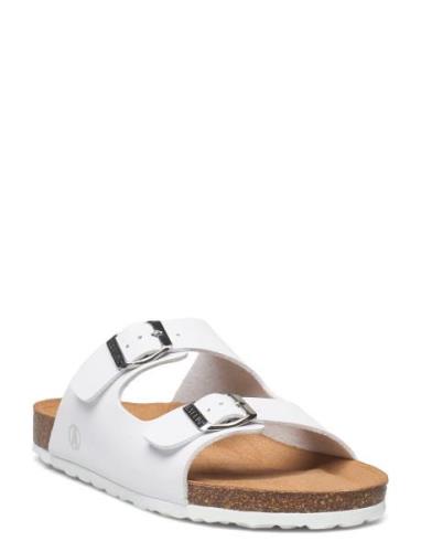 Charlie Flate Sandaler White Axelda