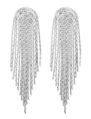 Capri Tassel Earring Øredobber Smykker Silver By Jolima