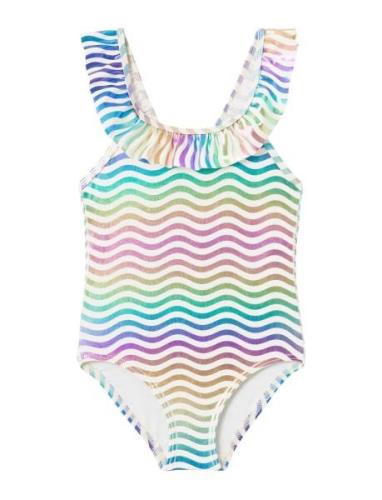 Nmfzamar Swimsuit Badedrakt Badetøy Multi/patterned Name It