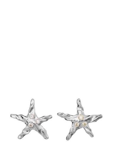 Lana Earrings Accessories Jewellery Earrings Studs Silver Maanesten