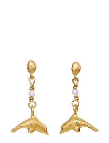 Adella Earring Øredobber Smykker Gold Maanesten