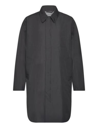 Shell Tech Curtis Storm Coat Tynn Kåpe Black Mads Nørgaard