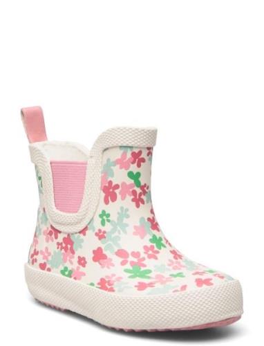 Wellies Short - Aop Gummistøvler Pink CeLaVi