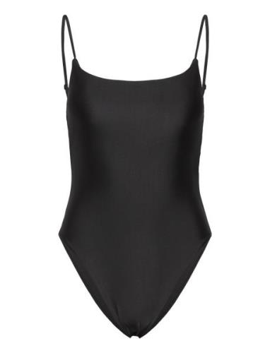 Nineties Swimsuit Badedrakt Badetøy Black Gina Tricot