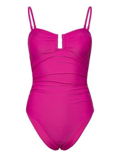 Elsacras Swimsuit Badedrakt Badetøy Purple Cras