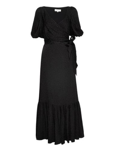 Zelmira Dress Maxikjole Festkjole Black Malina