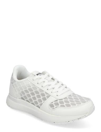 Ydun Open Mesh Lave Sneakers White WODEN