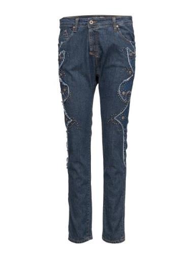 Fine Western Bottoms Jeans Straight-regular Blue Please Jeans