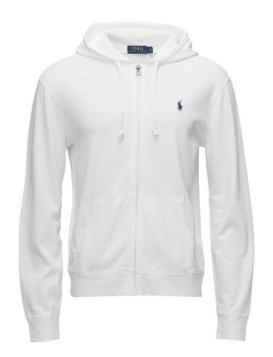 Spa Terry-Lsl-Knt Tops Sweat-shirts & Hoodies Hoodies White Polo Ralph...