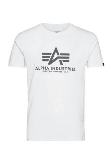 Basic T-Shirt Designers T-shirts Short-sleeved White Alpha Industries