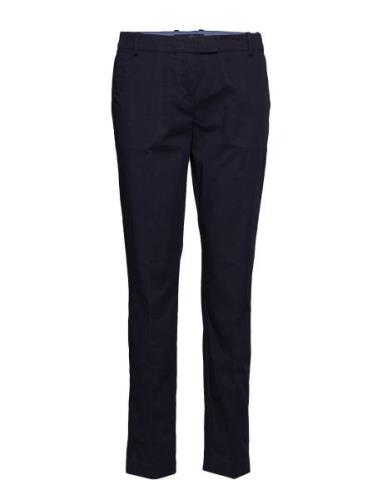 Woven Pants Bottoms Trousers Straight Leg Blue Marc O'Polo