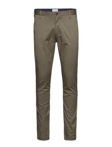 Bs Flash Bottoms Trousers Chinos Green Bruun & Stengade