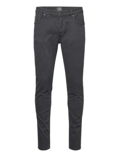 Lou Slim Twill Bottoms Jeans Slim Black NEUW