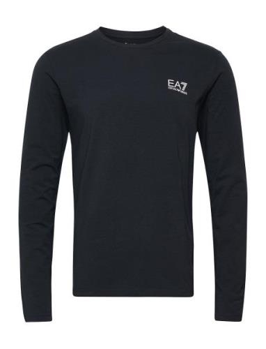 T-Shirt Tops T-shirts Long-sleeved Navy EA7