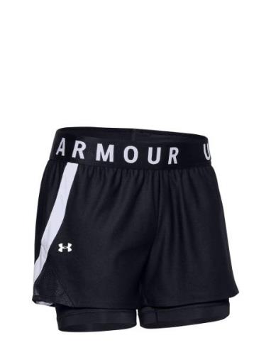 Play Up 2-In-1 Shorts Sport Shorts Sport Shorts Black Under Armour