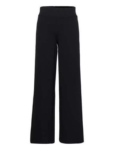 Jenna Trousers Bottoms Trousers Wide Leg Black Gina Tricot