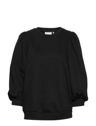 Nankitagz Sweatshirt Tops T-shirts & Tops Long-sleeved Black Gestuz