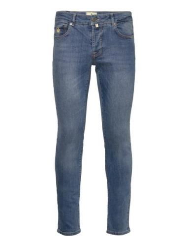 Steve Jeans Bottoms Jeans Slim Blue Morris