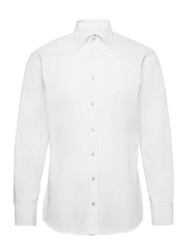 Slim Fit Tops Shirts Business White Bosweel Shirts Est. 1937