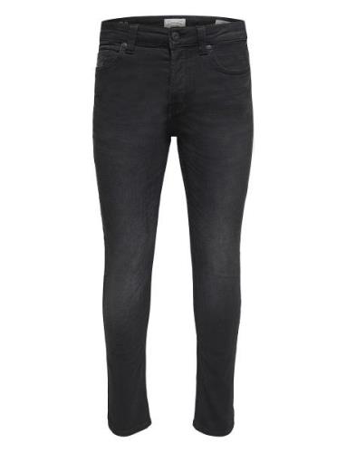 Onsloom Slim Black Jog 7451 Pim Dnm Noos Bottoms Jeans Slim Black ONLY...